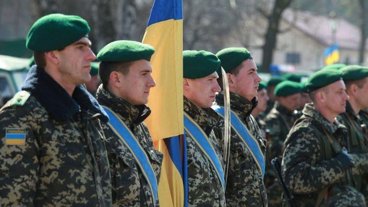 прикордонники Львівського загону перед відрядженням на схід України