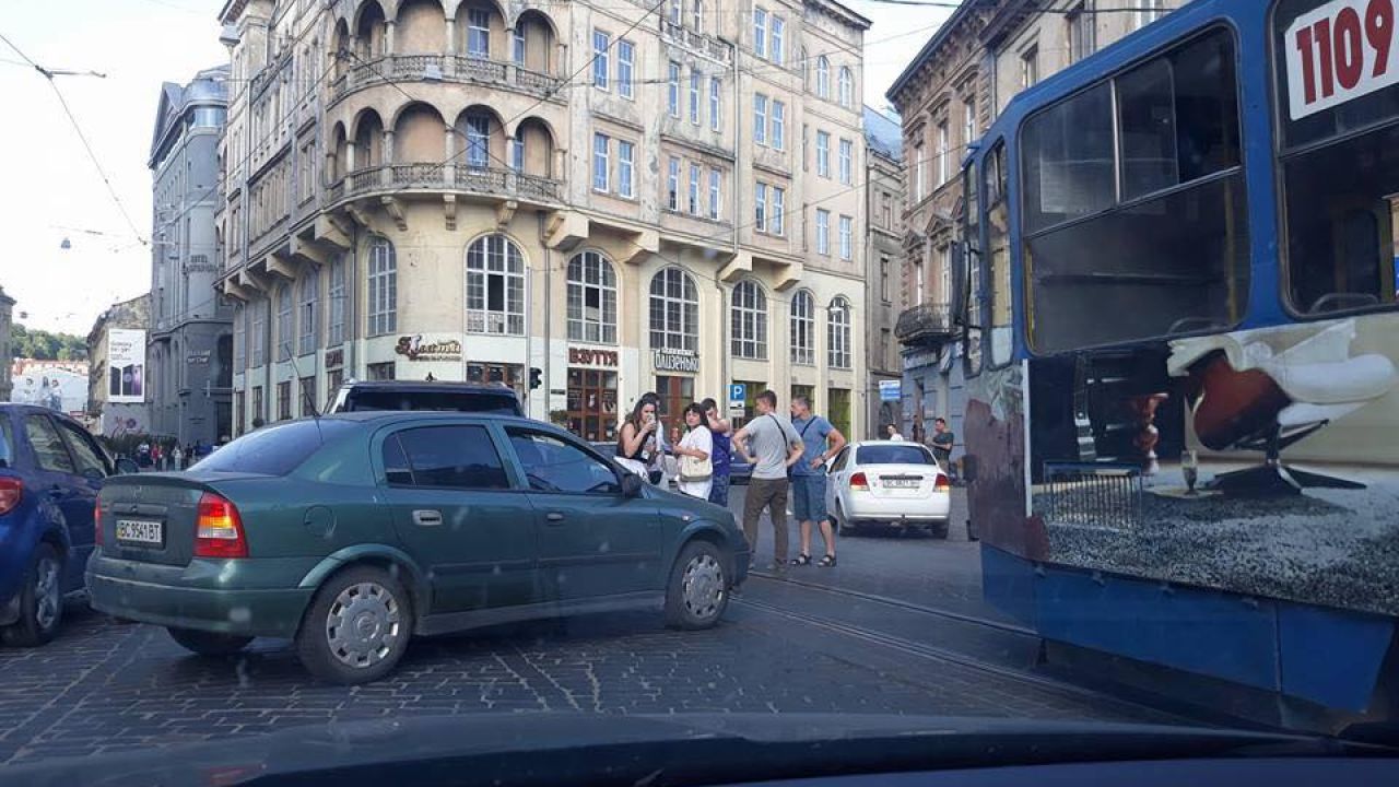 ДТП на вулиці Городоцькій у Львові 30 травня 2018 року
