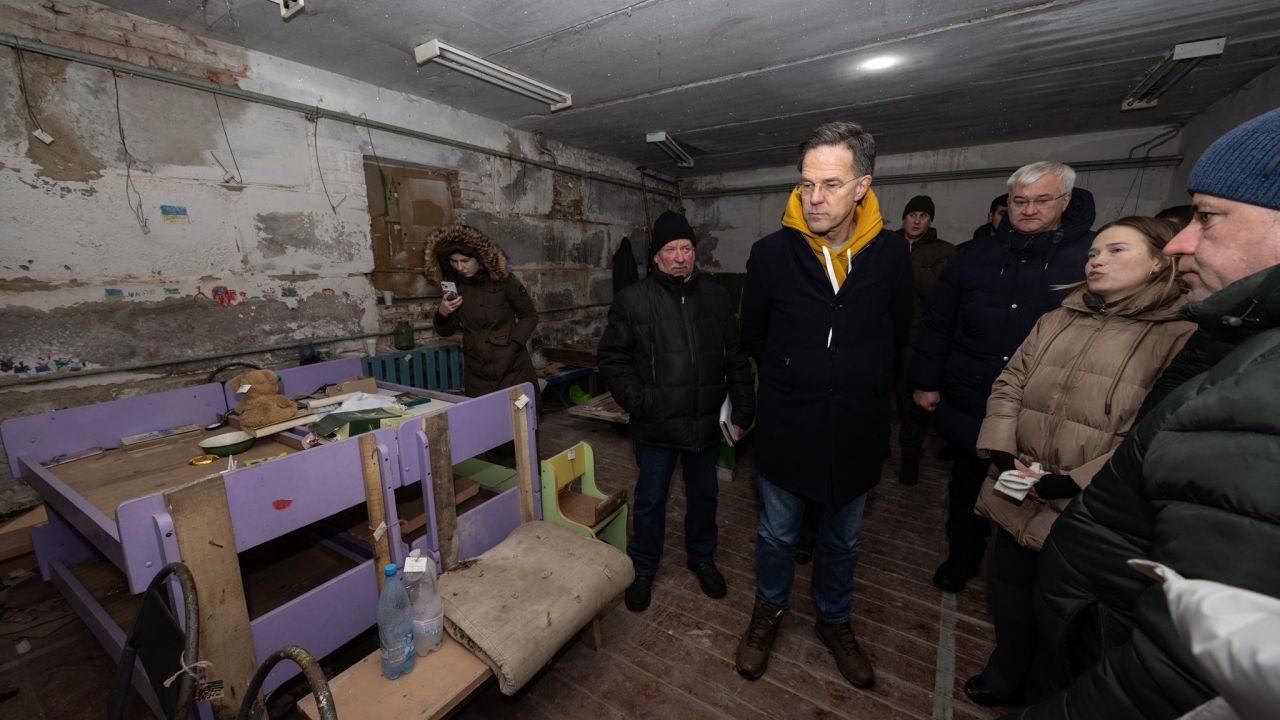 Марк Рютте на Чернігівщині у лютому 2026 року