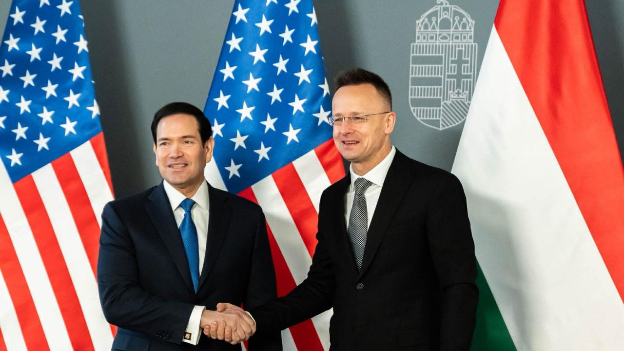  Марко Рубіо (США) і Петер Сійярто (Угорщина)