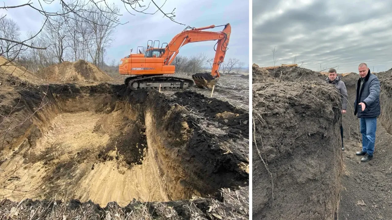 Стан фортифікаційних споруд на Сумщині станом на березень 2024 року. 