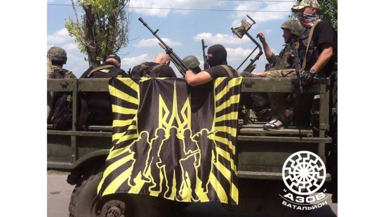 бійці спецбатальйону МВС України «Азов» 