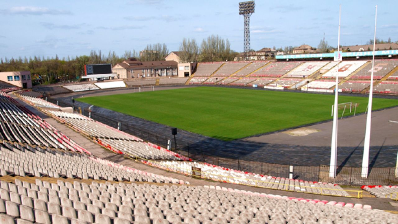 Стадіон шахти «Жовтнева» у Кривому Розі 