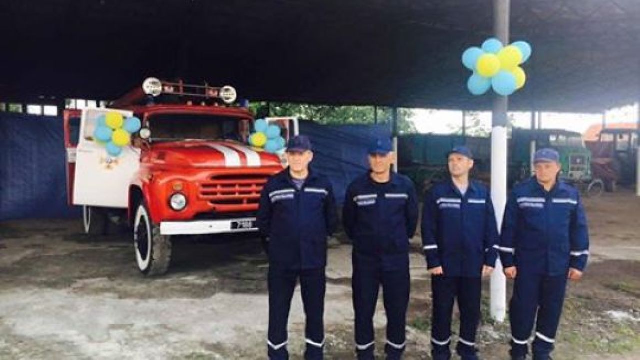 31 травня відбулося урочисте відкриття місцевої пожежної команди в селищі Меденичі у Дрогобицькому районі.