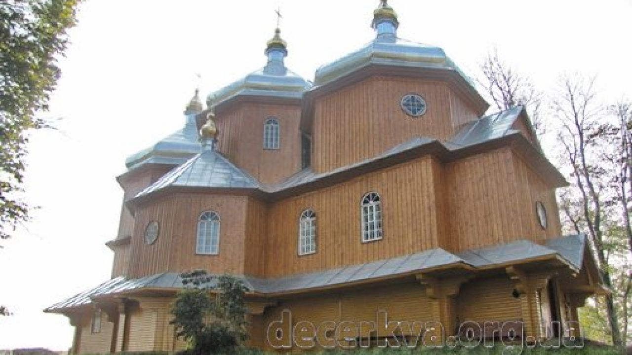 Церква села Шандровець у Турківському районі