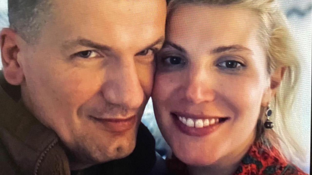 Сергій Собко з коханкою. Фото: Facebook/Марина Комарова