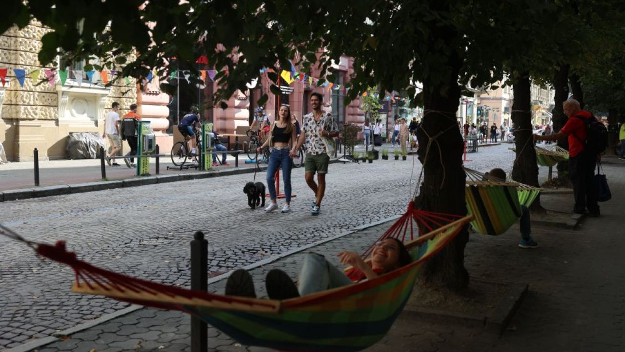 Пішохідна вулиця Січових Стрільців у 2023 році 