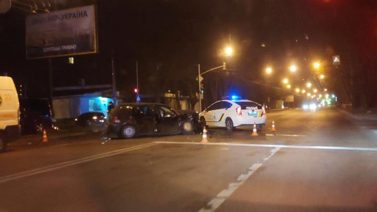 ДТП на вулиці Городоцькій у Львові 7 листопада 2018 року